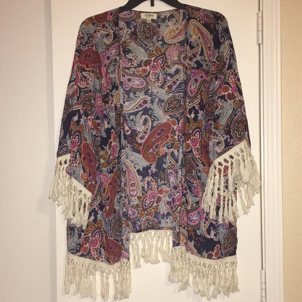 Umgee Tassel Cartigan